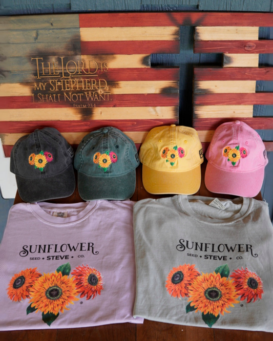 Sunflower Steve Co. Baseball Cap