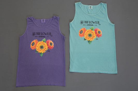 Sunflower Steve Co. Tank Top